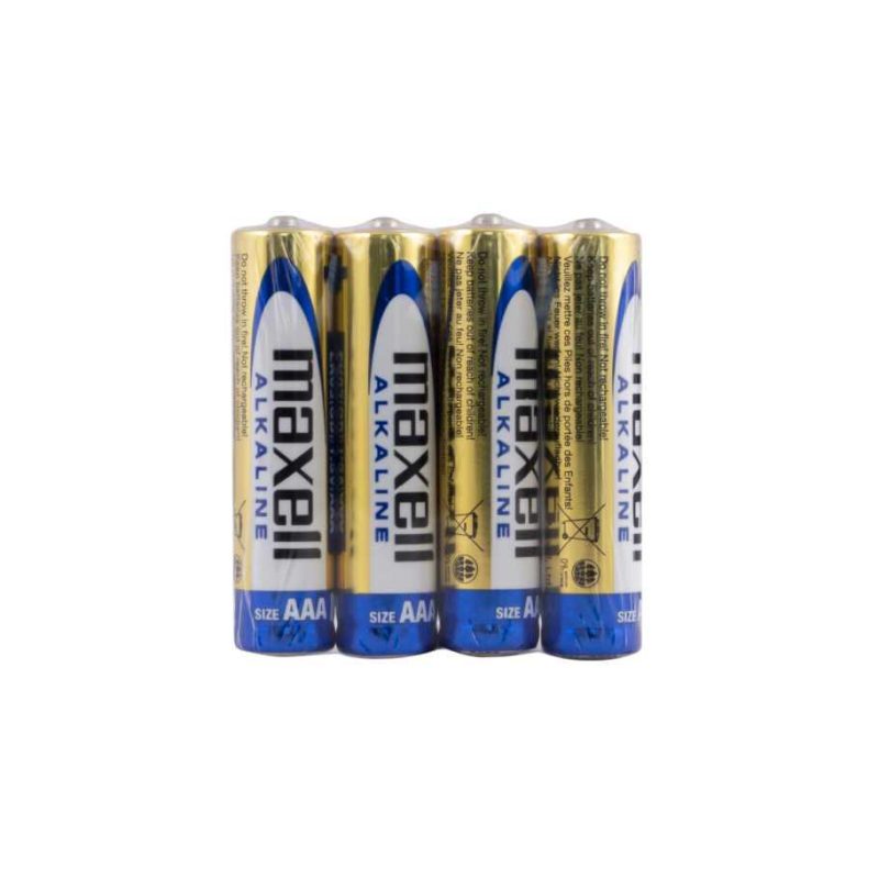 Алкална батерия MAXELL LR03 /4 бр. в опаковка/ shrink 1,5V