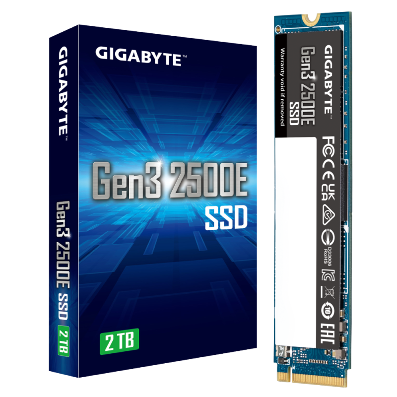SSD Gigabyte Gen3 2500E, 2TB, NVMe, M.2 - Image 3