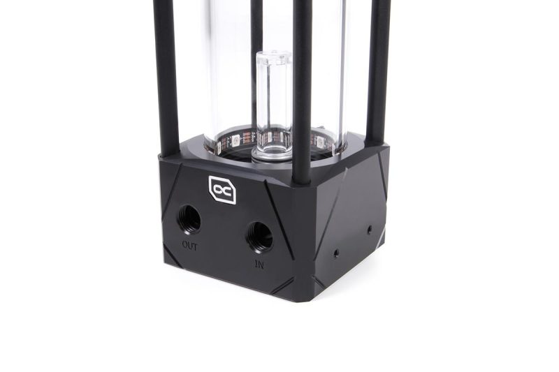 Резервоар Alphacool Eisbecher Aurora, D5 Acetal/Glas, 250mm - Image 3