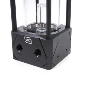 Резервоар Alphacool Eisbecher Aurora, D5 Acetal/Glas, 150mm - Image 4