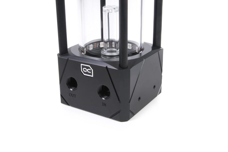 Резервоар Alphacool Eisbecher Aurora, D5 Acetal/Glas, 150mm - Image 4