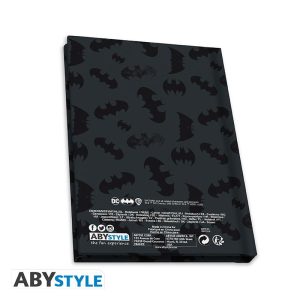 Комплект ABYSTYLE DC COMICS - Pck XXL glass + Pin + Pocket Notebook "Batman" - Image 7