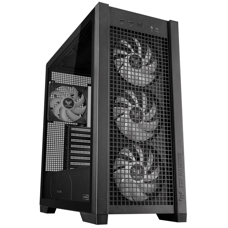 Кутия ASUS TUF GAMING GT302 ARGB - Black - Image 7