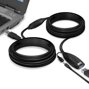 Кабел ACT AC6110, USB-A мъжко - женско, 10 м - Image 3