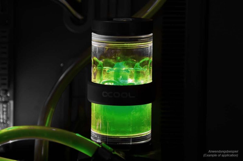Течност за водно охлаждане Alphacool Eiswasser Crystal Green, 1000ml - Image 3