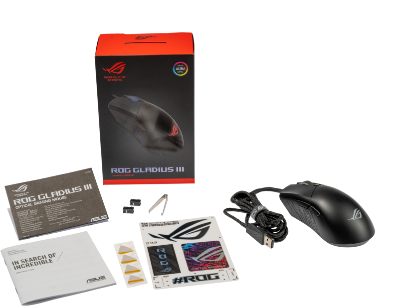 Геймърска мишка ASUS ROG Gladius III, Aura Sync RGB - Image 8