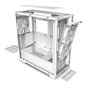 Кутия NZXT H7 Elite 2023 Matte White Mid-Tower - Image 8