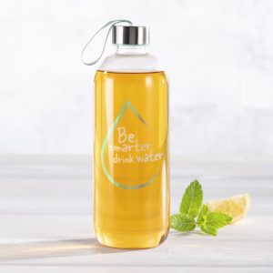 Стъклена бутилка Xavax To Go, 1л, Предпазен калъф, За напитки - Image 4