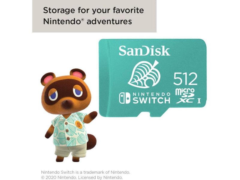 Карта памет SanDisk for Nintendo Switch, microSDXC UHS-I, 512GB, До 100MB/s - Image 3