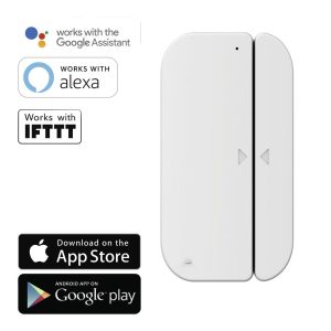 Сензор за прозорец / врата HAMA WiFi 176553, Amazon Alexa, Google Assistant, Бял - Image 3