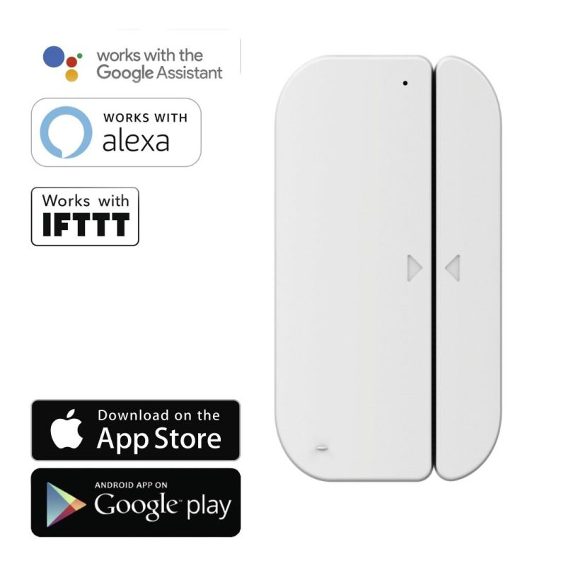 Сензор за прозорец / врата HAMA WiFi 176553, Amazon Alexa, Google Assistant, Бял - Image 3