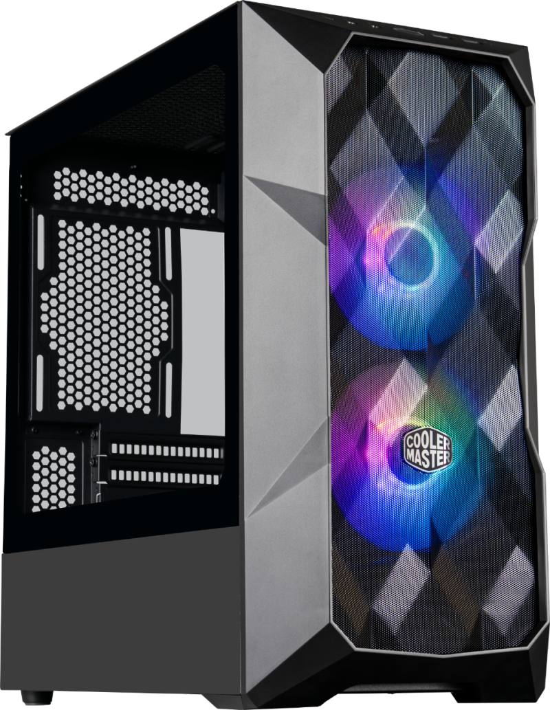 Кутия Cooler Master MasterBox TD300 Mesh, Черна - Image 2