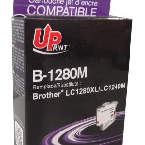 Мастилница UPRINT LC1280XL/1240, BROTHER, Magenta