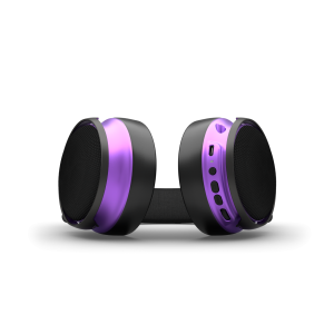 Геймърски безжични слушалки Dark Project Sono Wireless - Black/Violet - Image 8