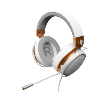 Геймърски слушалки Dark Project Sono Wired - White/Gold - Image 2