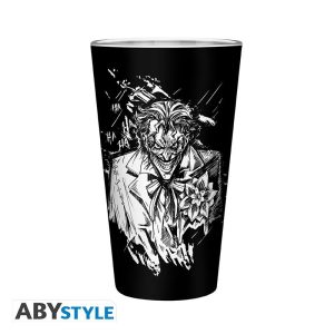Комплект ABYSTYLE DC COMICS - Pck XXL glass + Pin + Pocket Notebook "Batman" - Image 3
