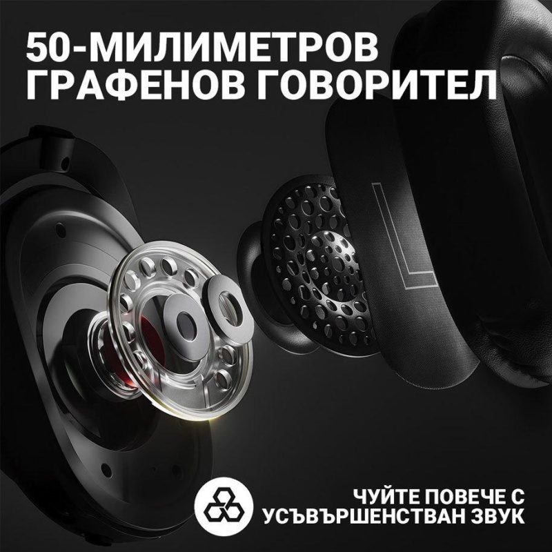 Безжични Геймърски слушалки Logitech PRO X 2 LIGHTSPEED - Image 9