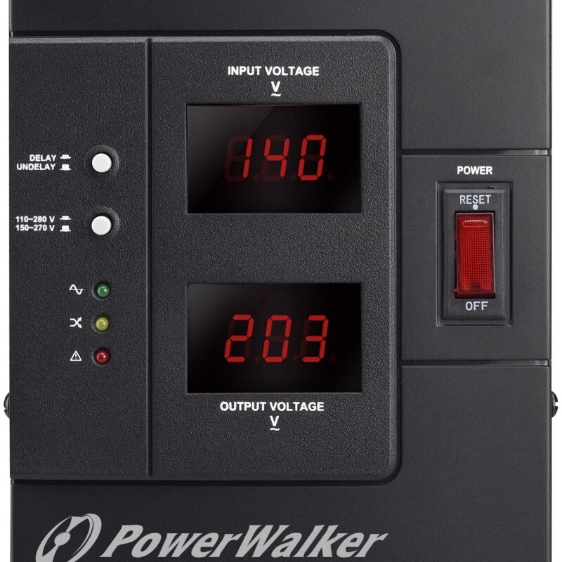 Стабилизатор POWERWALKER AVR 1500 SIV, 1500VA
