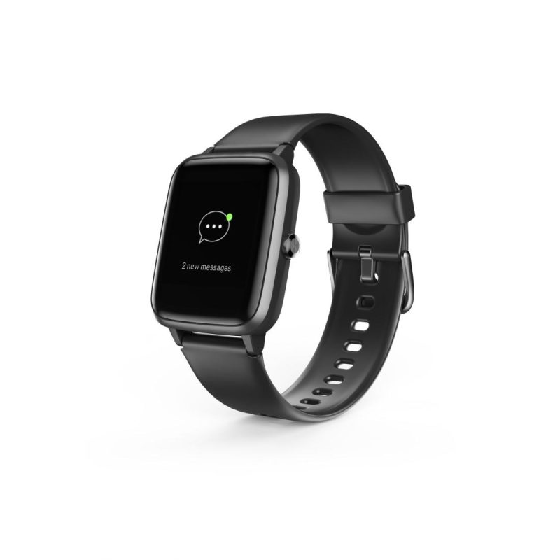 Смарт часовник Hama Fit Watch 5910, 1.3", GPS, Пулс, Крачкомер, Калории, Водоустойчив, Черен - Image 2