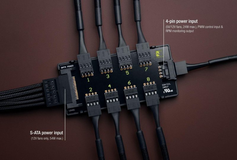 Контролер за 8 вентилатора Noctua NA-FH1 - Image 4