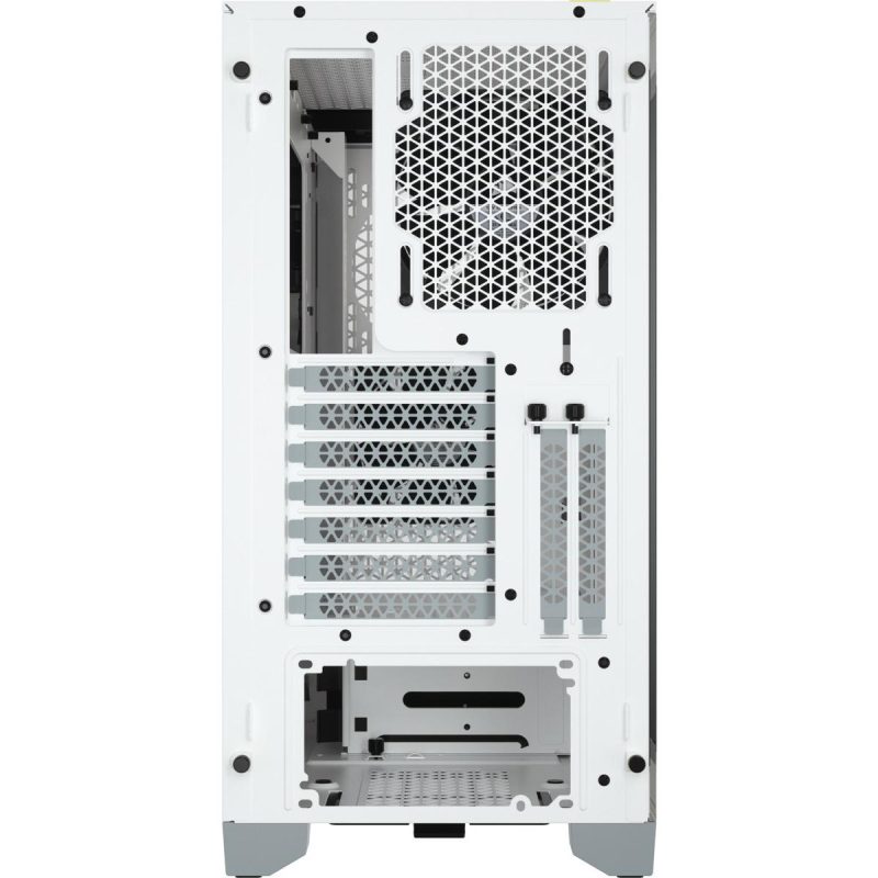 Кутия Corsair 4000D Airflow Mid Tower, Tempered Glass, Бяла - Image 7