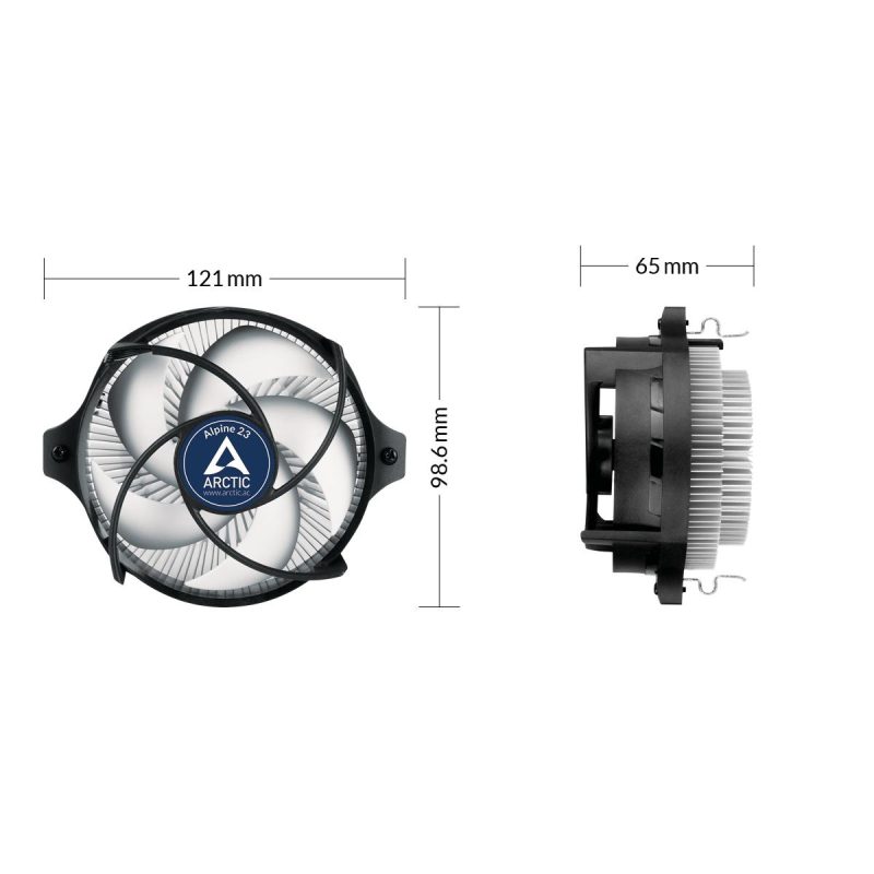 Охладител за процесор Arctic Alpine 23, AM4 - Image 6