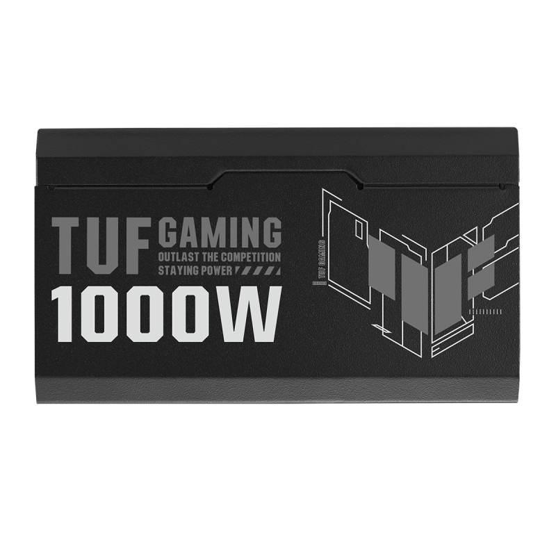 Захранващ блок ASUS TUF Gaming 1000W, 80+ Gold PCIe 5.0, Fully Modular - Image 5