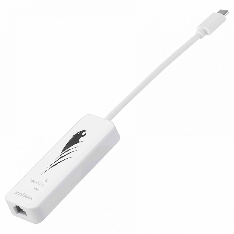 Мрежова карта EDIMAX EU-4307, USB-C, 2.5 Gigabit Ethernet, Бял - Image 3