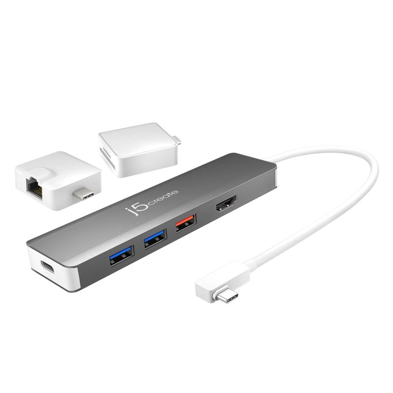 Модулна докинг станция j5create JCD375, 2 модула, USB-C - Image 2