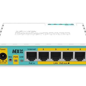 Рутер MiKrotik RB750UPr2, 10/100 Mbps, PoE, 64 MB, CPU 650MHz, Бял - Image 2