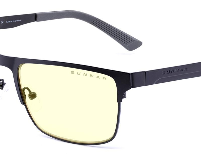 Геймърски очила GUNNAR Pendleton Slate, Amber, Черен