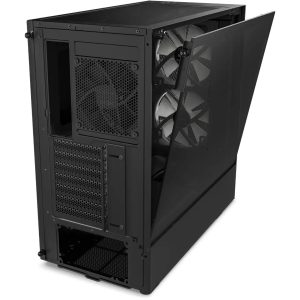 Кутия NZXT H5 Flow RGB Matte Black, Mid-Tower - Image 9