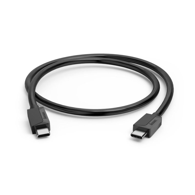 HAMA Кабел USB-C, E-Marker, USB 3.2 Gen2, 10 Gbit/s, 5 A, 100 W, 200787 - Image 2
