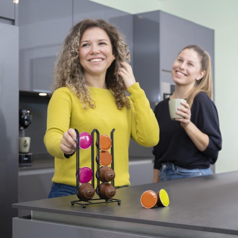 XAVAX Стойка за кафе капсули Dolce Gusto, Nespresso Vertuo, 16 капсули, 111266 - Image 6