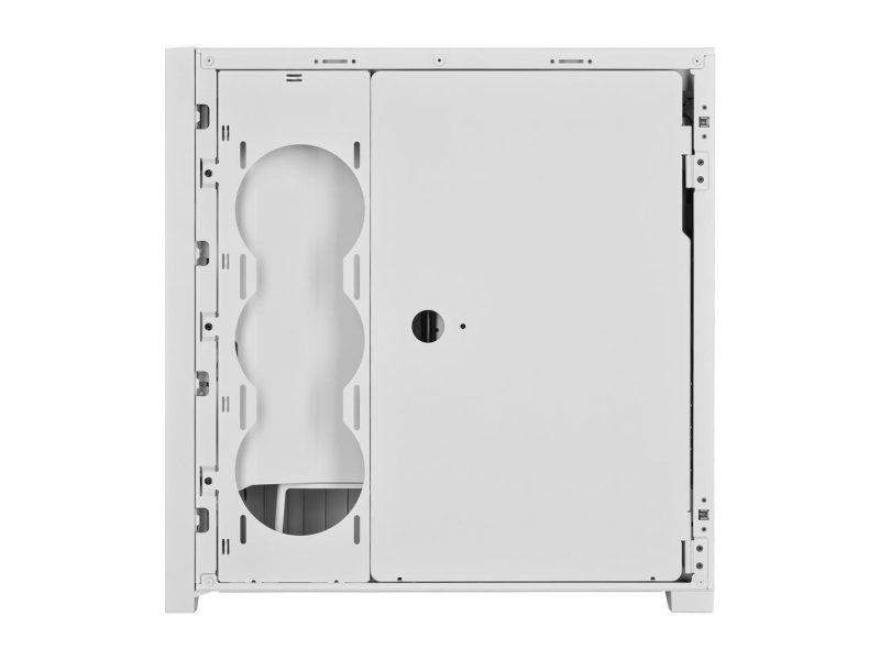 Кутия Corsair iCUE 5000X RGB QL Edition Mid Tower, Tempered Glass, Бяла - Image 5