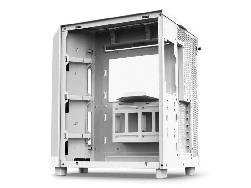 Кутия NZXT H6 Flow RGB Matte White - Middle Tower - Image 10