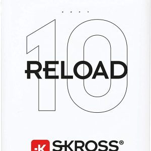 Външна батерия SKROSS RELOAD 10, 10000 mAh, Бял