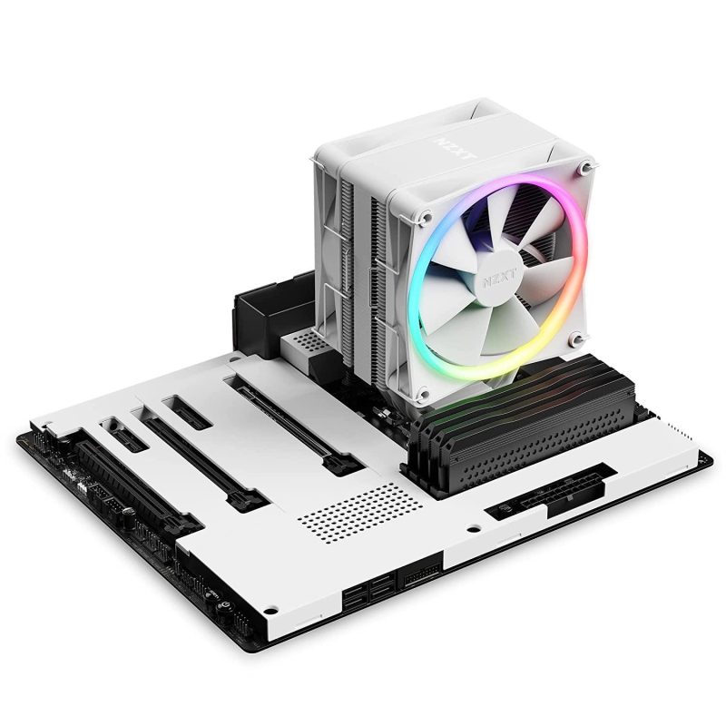 Охладител за процесор NZXT T120 RGB - RC-TR120-W1 AMD/Intel - Image 4