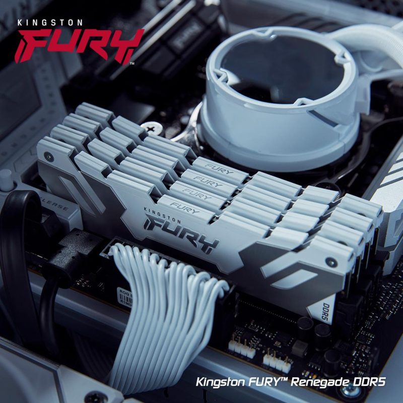 Памет Kingston Fury Renegade White 32GB(2x16GB) DDR5 - Image 3