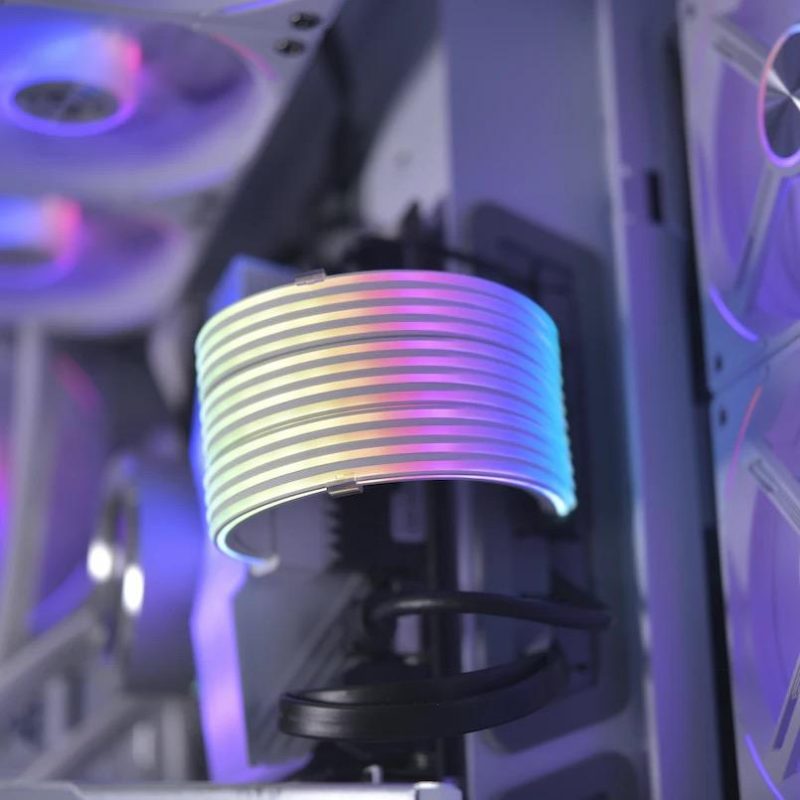 Удължителни RGB кабели Lian-Li Strimer Plus V2, 24-PIN, RGB, PCIe - Image 9