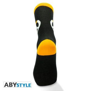 Чорапи ABYSTYLE OVERWATCH Socks Logo, Черен/Оранжев - Image 5