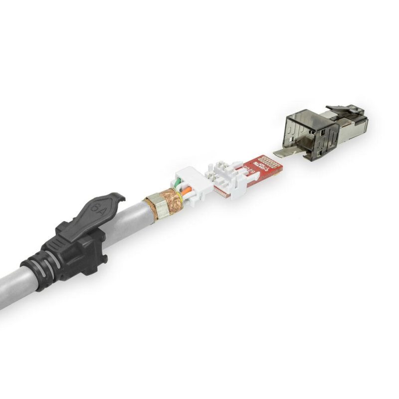 Мрежов пач кабел ACT S/FTP, CAT6A IDC 4PPoe/PoE++100W LZSH, 3.0 m - Image 8