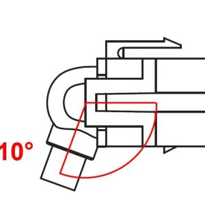 Keystone модул Delock, HDMI женско 110° - HDMI женско, Черен - Image 3