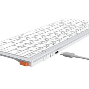 Безжична клавиатура A4TECH FBX51C FStyler, бял - Image 3