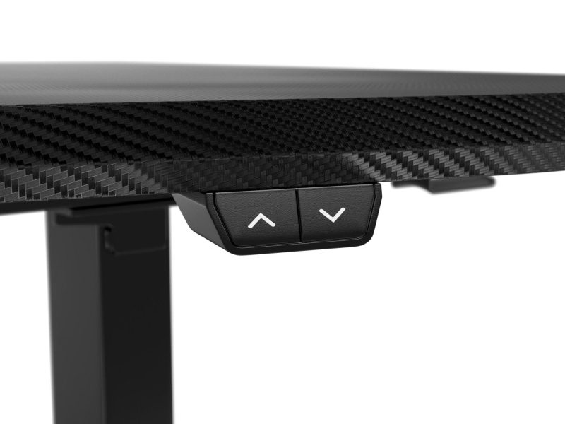 Геймърско бюро Nitro Concepts D16E, Carbon Black, Електрическо управление на височина - Image 6