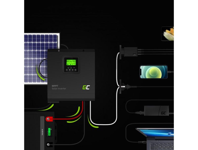 Инвертор GREEN CELL 1000 PSW, 1000VA - Image 2