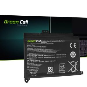 Батерия за лаптоп  GREEN CELL BP02XL, HP Pavilion 15-AU, 15-AU051NW, 15-AU071NW, 15-AU102NW, 15-AU107NW, 15-AW, 15-AW010NW, 7.7V, 4400mAh