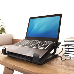 Охладител за лаптоп ACT, До 17", С един вентилатор, 2 x USB хъб, Черен - Image 6
