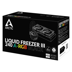 Охладител за процесор Arctic Liquid Freezer III 240 RGB Black - Image 6