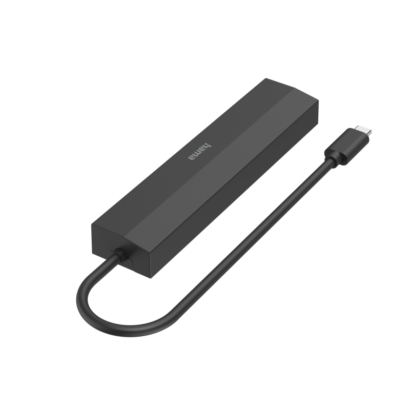 USB-C хъб HAMA, мултипорт, 6 порта, 3 x USB-A, USB-C, HDMI, LAN/Ethernet - Image 2